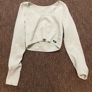 light green long sleeve